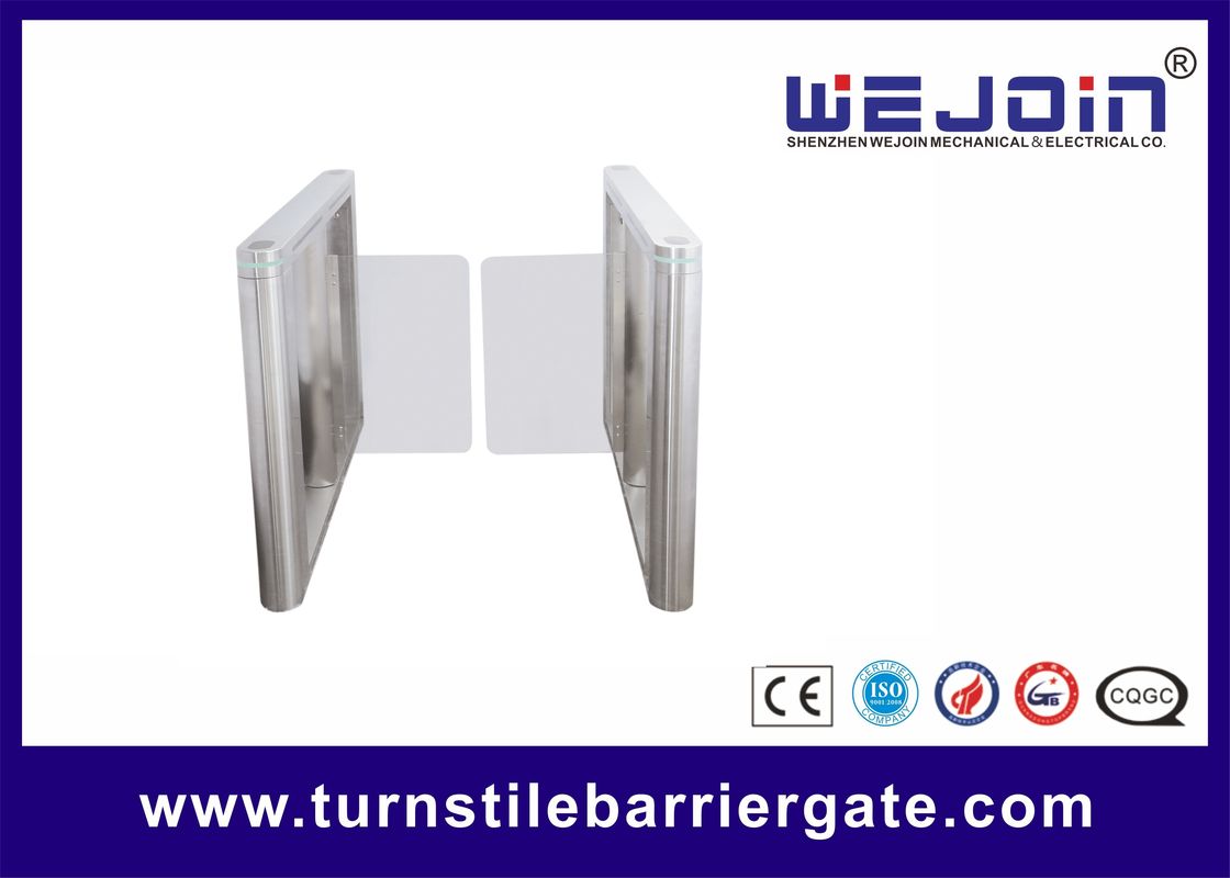 Auto Glass Lane Swing Barrier Gate for High Level Areas with read card