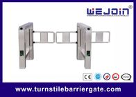 Portable Single Bridge type Swing Barrier Gate for Pedestrian , Supermarket Swing Gate
