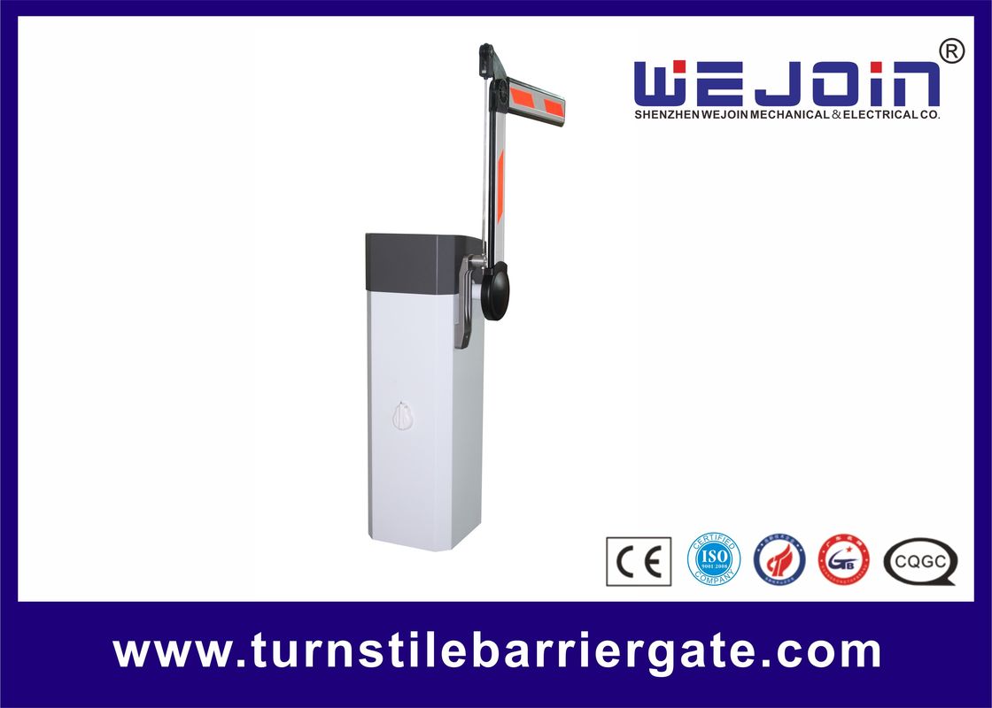 Toll Boom Barrier Gate AC220V/110V Loop Detector With Aluminum Barrier Arm