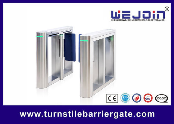DC24V IP54 রেট ইনফ্রারেড এন্টি পিনচ অ্যাক্সেস কন্ট্রোল টার্নস্টাইলের জন্য সুইং বাধা গেট