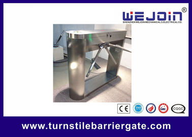 3kgs ড্রাইভিং ফোর্স Turnstile বাধা গেট Brushless ডিসি মোটর 490 মিমি মেরু সঙ্গে