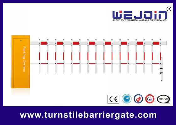 2 বেড়া অ্যালুমিনিয়াম খাদ বুম পার্কিং বাধা এসি মোটর