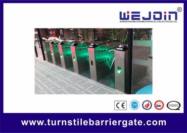 Pop Full-Automatic Flap Barrier Used In Subway And Bus Station With lighten Wing