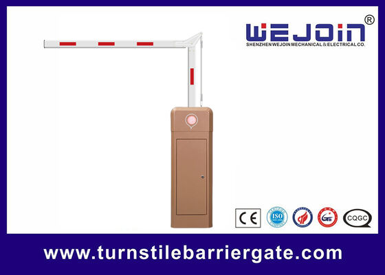 সুন্দর ইলেক্ট্রোমেকানিক্যাল ৫ মিটার ৯০ ডিগ্রি ভাঁজযোগ্য বাহু স্বয়ংক্রিয় আর্ম ব্যারিয়ার সিস্টেমের জন্য