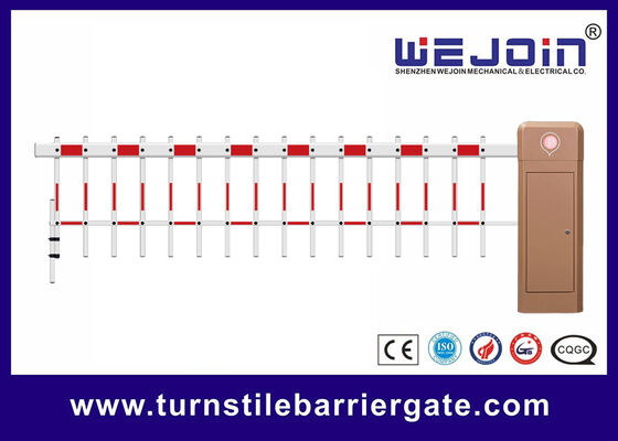 পেশাদার উত্পাদন 100% ডিউটি চক্র 4.5m গাড়ি এবং মানুষ ব্লকিং জন্য দুই বেড়া বাহু