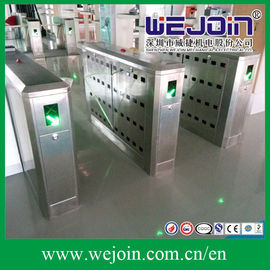Intelligent Flap Barrier with 304 Stainless Steel Housing and Fast Speed