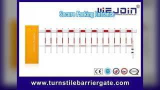 অ্যালুমিনিয়াম বেড়া বুম পার্কিং বাধা এসি মোটর